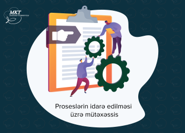 Vacancy: Process Management Specialist.
