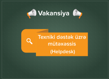 Vacancy: Technical Support Specialist (Helpdesk)