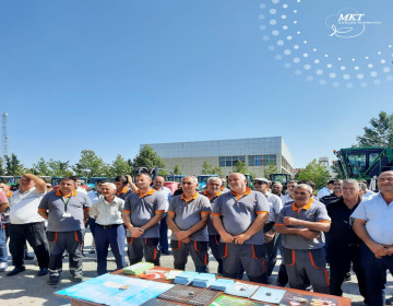 "MKT IK" LLC held an exhibition of agricultural aggregates and machinery called "Day of the Village".