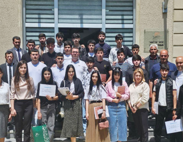 “MKT İK” MMC-nin Ağdam filialında “Ağdam Dövlət Sosial İqtisad Kolleci” tələbələrinin istehsalat təcrübəsi yekunlaşdı.