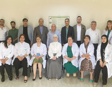 “MKT İK” MMC-nin nümayəndələri Azərbaycan Respublikası Kənd Təsərrüfatı Nazirliyi yanında AXA-nın Laboratoriya, Ekspertiza və Sertifikatlaşdırma Mərkəzinin, Entomofaqların istehsalı şöbəsində