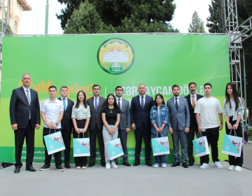 Представители нашей компании приняли участие в мероприятии, проведенном в Азербайджанском Государственном Аграрном Университете (АДАУ) по случаю Дня знаний.