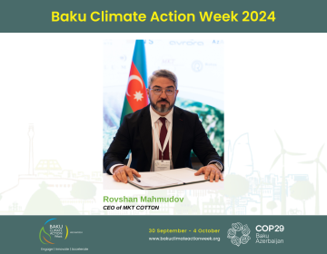 2024-cü il 30 Sentyabr-4 Oktyabr tarixlərində keçirilən "Bakı İqlim Fəaliyyəti Həftəsi" (BCAW) uğurla başa çatıb.