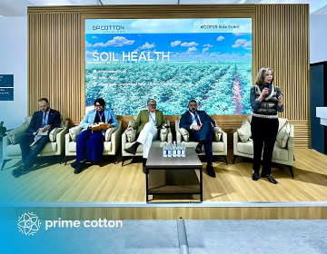 As part of COP29, a panel on "Soil Health" was held in the "Green Zone".